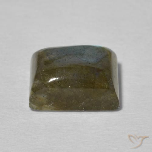 Labradorite Multicolore naturale da 3.02 ct, Taglio a baguette, Traslucido