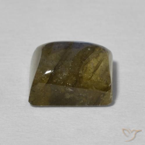 Labradorite Multicolore naturale da 3.03 ct, Taglio a baguette, Traslucido
