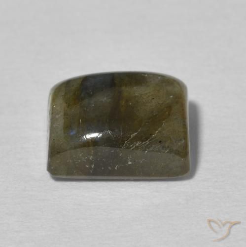 Labradorite Multicolore naturale da 2.95 ct, Taglio a baguette, Traslucido