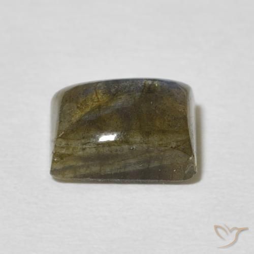 Labradorite Multicolore naturale da 2.51 ct, Taglio a baguette, Traslucido