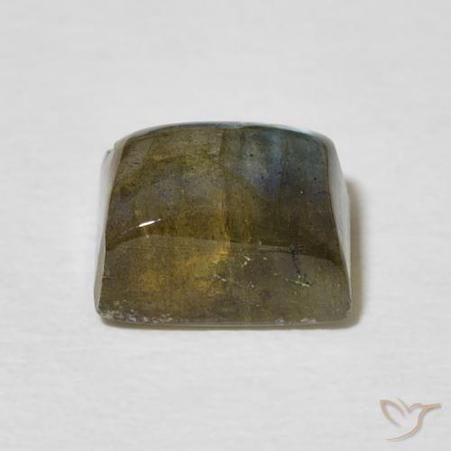 Labradorite Multicolore naturale da 3.11 ct, Taglio a baguette, Traslucido