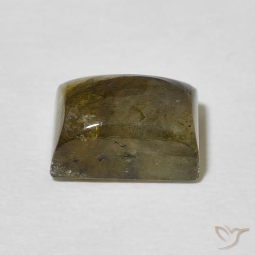 Labradorite Multicolore naturale da 2.72 ct, Taglio a baguette, Traslucido