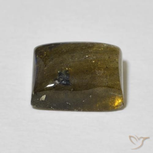 Labradorite Multicolore naturale da 2.94 ct, Taglio a baguette, Traslucido