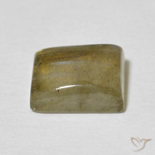 Labradorite Multicolore naturale da 2.79 ct, Taglio a baguette, Traslucido