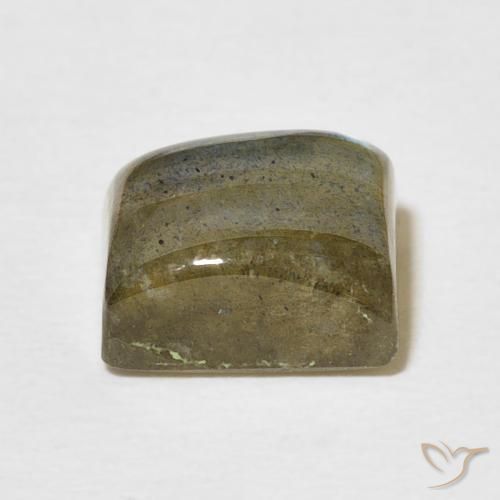 Labradorite Multicolore naturale da 3.57 ct, Taglio a baguette, Traslucido