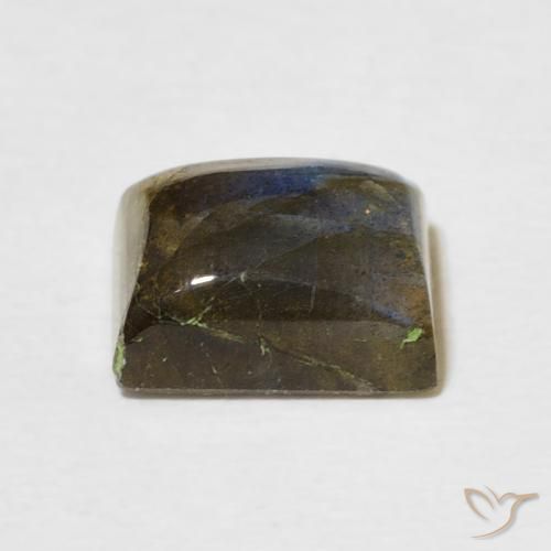 Labradorite Multicolore naturale da 2.91 ct, Taglio a baguette, Traslucido
