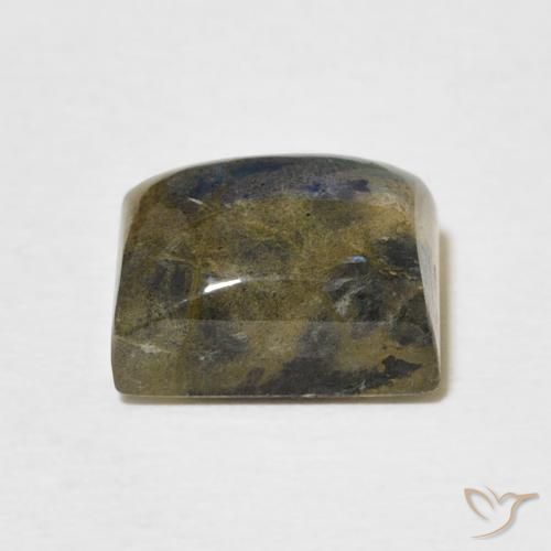 Labradorite Multicolore naturale da 2.91 ct, Taglio a baguette, Traslucido