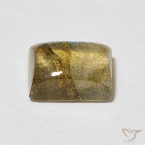 Labradorite Multicolore naturale da 2.88 ct, Taglio a baguette, Traslucido