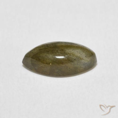 Labradorite Multicolore naturale da 1.31 ct, Taglio marquise, Traslucido