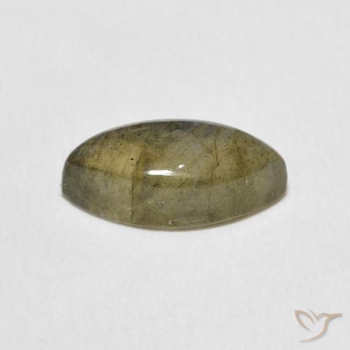 Labradorite Multicolore naturale da 2.30 ct, Taglio marquise, Traslucido
