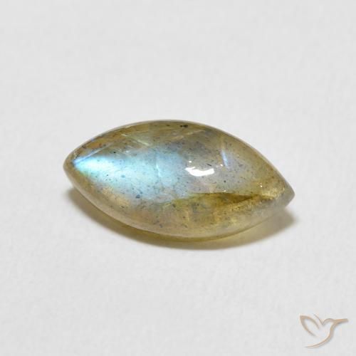 Labradorite Multicolore naturale da 2.51 ct, Taglio marquise, Traslucido