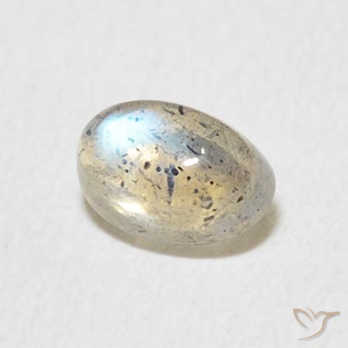 Labradorite Multicolore naturale da 0.64 ct, Ovale, Traslucido