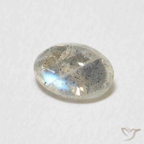Labradorite Multicolore naturale da 0.50 ct, Ovale, Traslucido