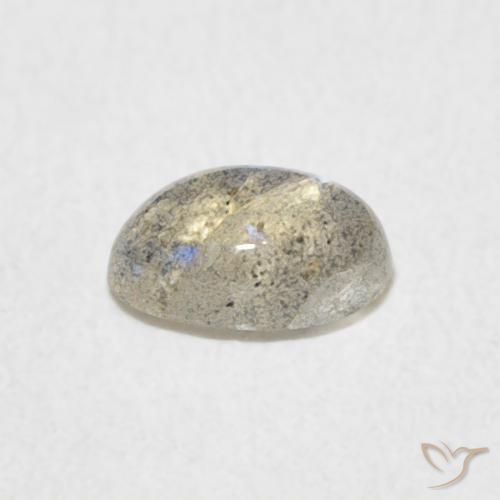 Labradorite Multicolore naturale da 0.50 ct, Ovale, Traslucido