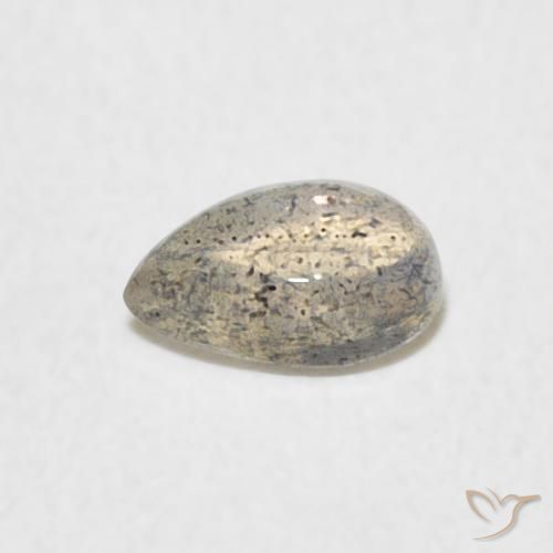 Labradorite Multicolore naturale da 0.50 ct, Forma a pera, Traslucido