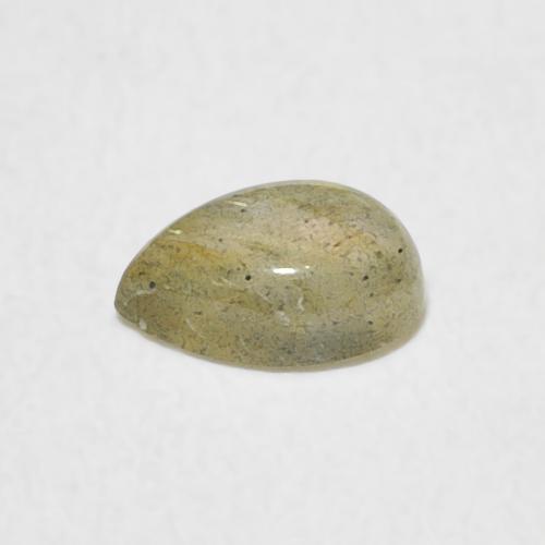 Labradorite Multicolore naturale da 0.43 ct, Forma a pera, Traslucido