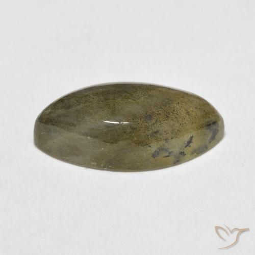 Labradorite Multicolore naturale da 9.71 ct, Taglio marquise, Traslucido