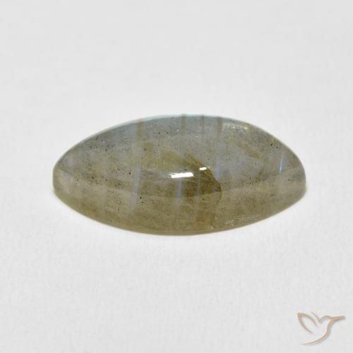 Labradorite Multicolore naturale da 9.87 ct, Taglio marquise, Traslucido