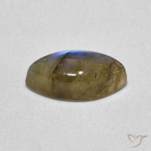 Labradorite Multicolore naturale da 2.54 ct, Taglio marquise, Traslucido