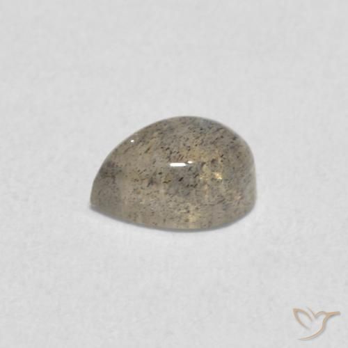 Labradorite Multicolore naturale da 0.62 ct, Forma a pera, Traslucido