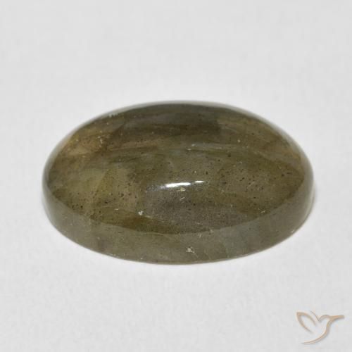 Labradorite Multicolore naturale da 11.84 ct, Ovale, Traslucido