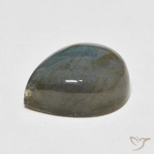 Labradorite Multicolore naturale da 14.15 ct, Forma a pera, Traslucido