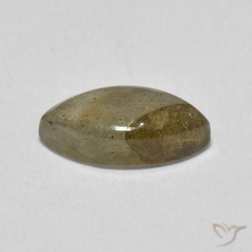Labradorite Multicolore naturale da 2.30 ct, Taglio marquise, Traslucido