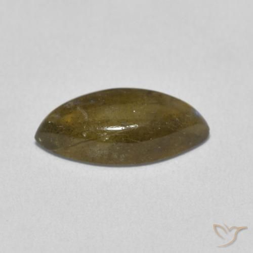 Labradorite Multicolore naturale da 2.76 ct, Taglio marquise, Traslucido