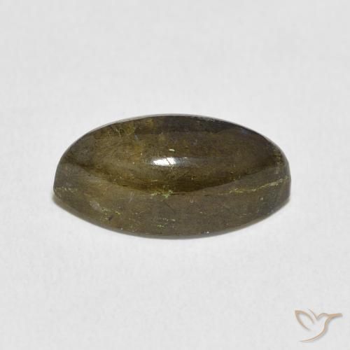 Labradorite Multicolore naturale da 5.66 ct, Taglio marquise, Traslucido