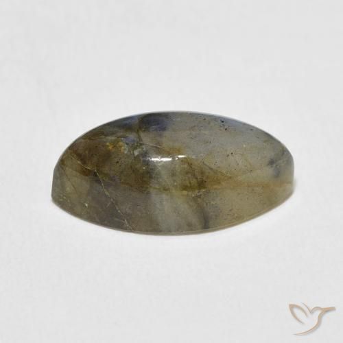 Labradorite Multicolore naturale da 5.48 ct, Taglio marquise, Traslucido