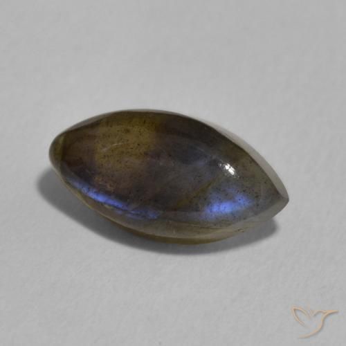 Labradorite Multicolore naturale da 2.25 ct, Taglio marquise, Traslucido