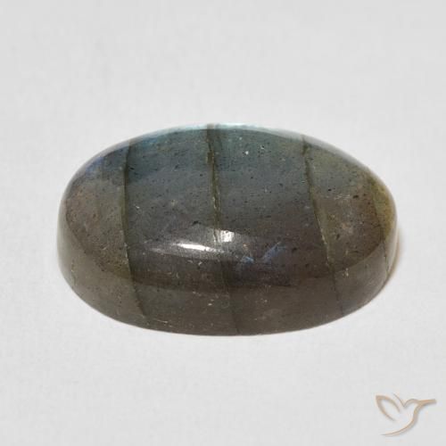 Labradorite Multicolore naturale da 13.81 ct, Ovale, Traslucido