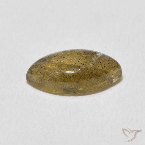 Labradorite Multicolore naturale da 2.23 ct, Taglio marquise, Traslucido
