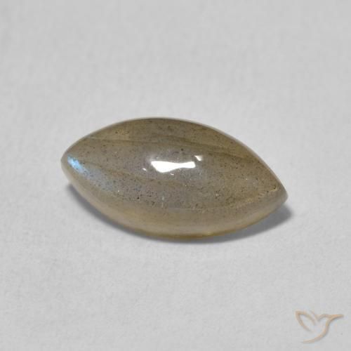 Labradorite Multicolore naturale da 2.39 ct, Taglio marquise, Traslucido
