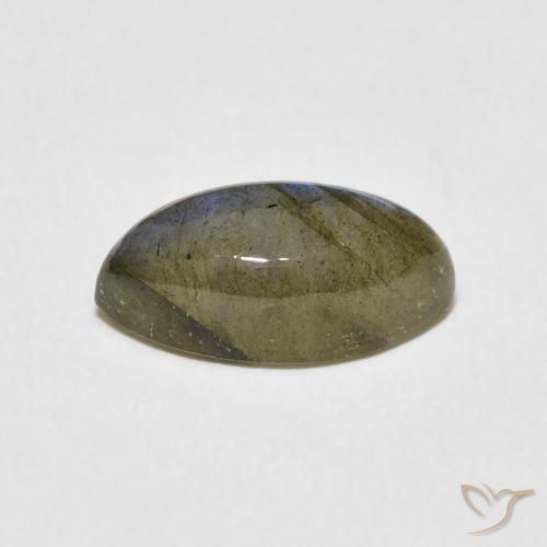 Labradorite Multicolore naturale da 3.96 ct, Taglio marquise, Traslucido