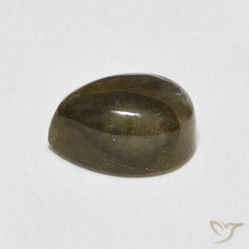 Labradorite Multicolore naturale da 2.83 ct, Forma a pera, Traslucido