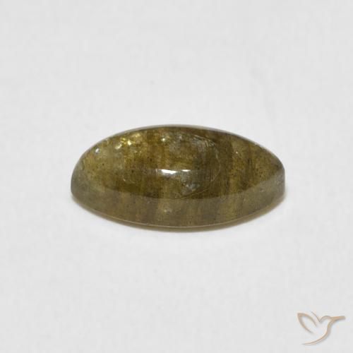 Labradorite Multicolore naturale da 1.31 ct, Taglio marquise, Traslucido