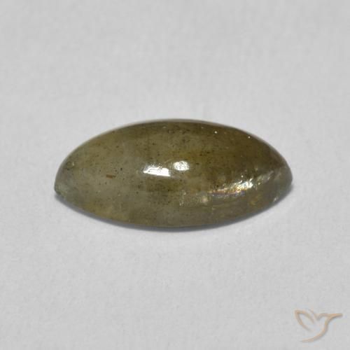 Labradorite Multicolore naturale da 2.30 ct, Taglio marquise, Traslucido