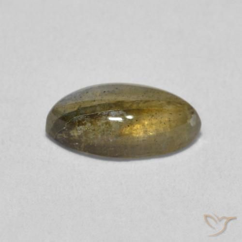 Labradorite Multicolore naturale da 1.43 ct, Taglio marquise, Traslucido