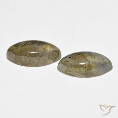 Gemme di Labradorite Multicolore naturale da 10.02 ct, Taglio marquise, Traslucido