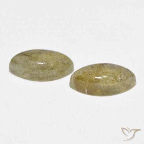 Gemme di Labradorite Multicolore naturale da 4.96 ct, Taglio marquise, Traslucido
