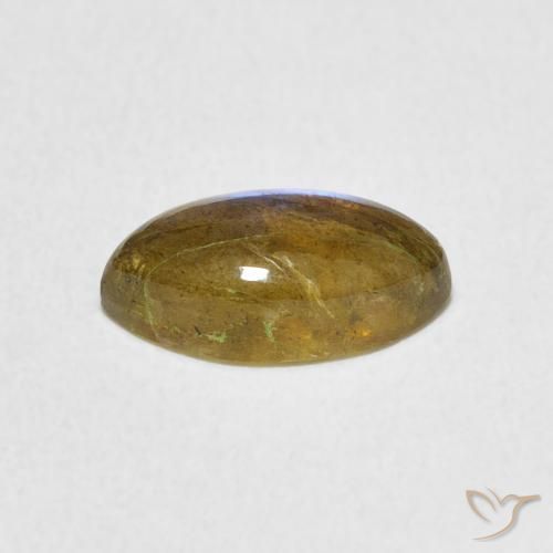 Labradorite Multicolore naturale da 1.44 ct, Taglio marquise, Traslucido