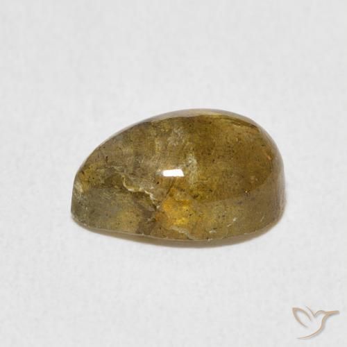 Labradorite Multicolore naturale da 2.36 ct, Forma a pera, Traslucido