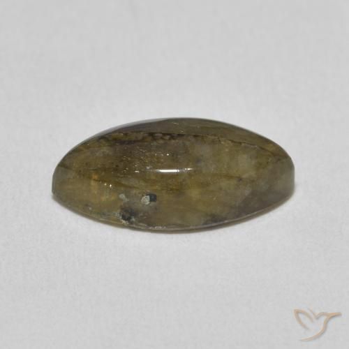 Labradorite Multicolore naturale da 3.31 ct, Taglio marquise, Traslucido
