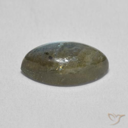 Labradorite Multicolore naturale da 2.57 ct, Taglio marquise, Traslucido