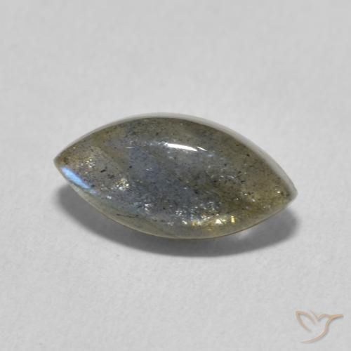 Labradorite Multicolore naturale da 2.51 ct, Taglio marquise, Traslucido