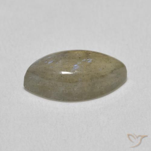 Labradorite Multicolore naturale da 2.43 ct, Taglio marquise, Traslucido