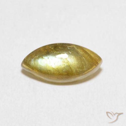 1.91ct Naturale Multicolore Labradorite, Taglio marquise, Traslucido