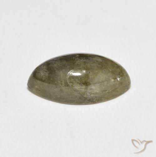 Labradorite Multicolore naturale da 5.28 ct, Taglio marquise, Traslucido