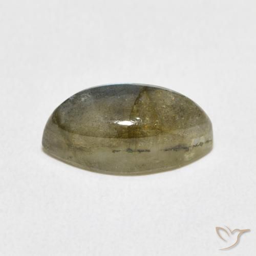 Labradorite Multicolore naturale da 4.20 ct, Taglio marquise, Traslucido